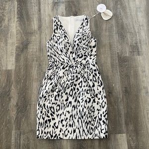 Animal print dress